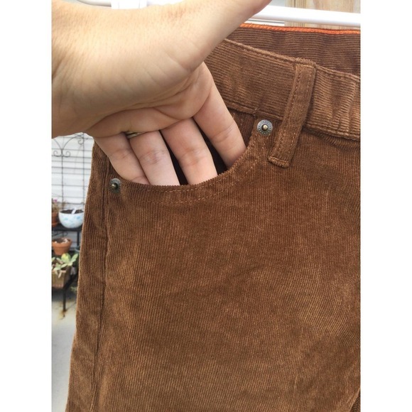 J.Crew girls corduroy pants size 14 tan beige khaki crewcuts preppy stretch - Picture 5 of 11